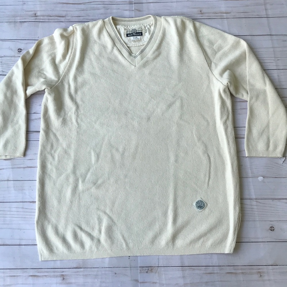 Blue Willi’s Natural Garments Mens Large Sweater